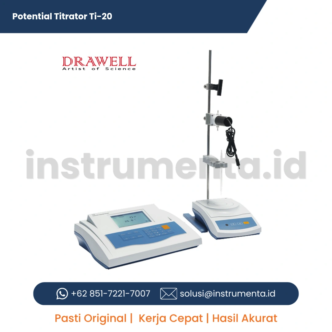 Ready Stock Potential Titrator Ti-20 | Alat Titrasi Potensiometrik Laboratorium